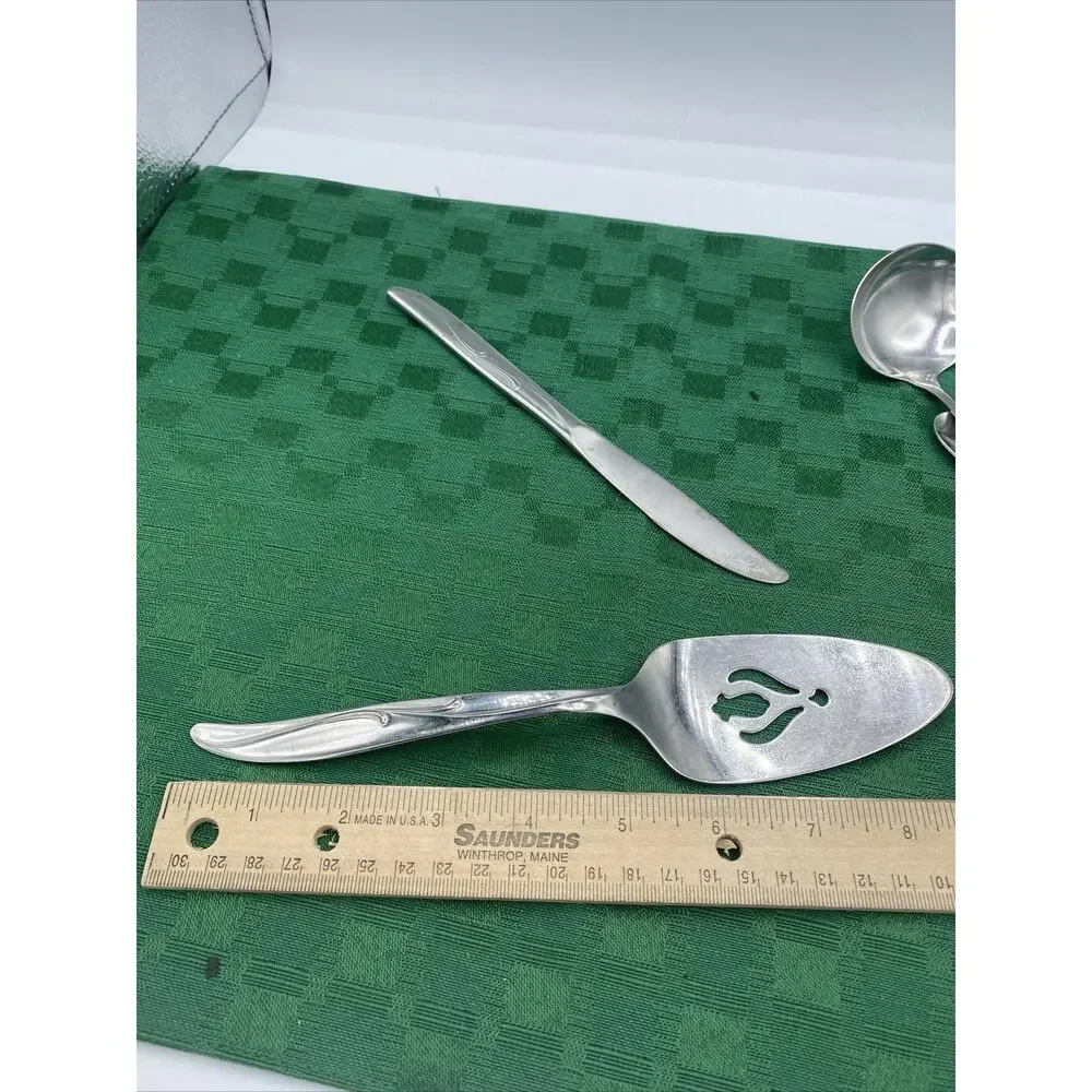 Superior Stainless USA Flatware Lot of 6-2/Butter Knives, 1/Spoon, 1/Fork, 2/Ser